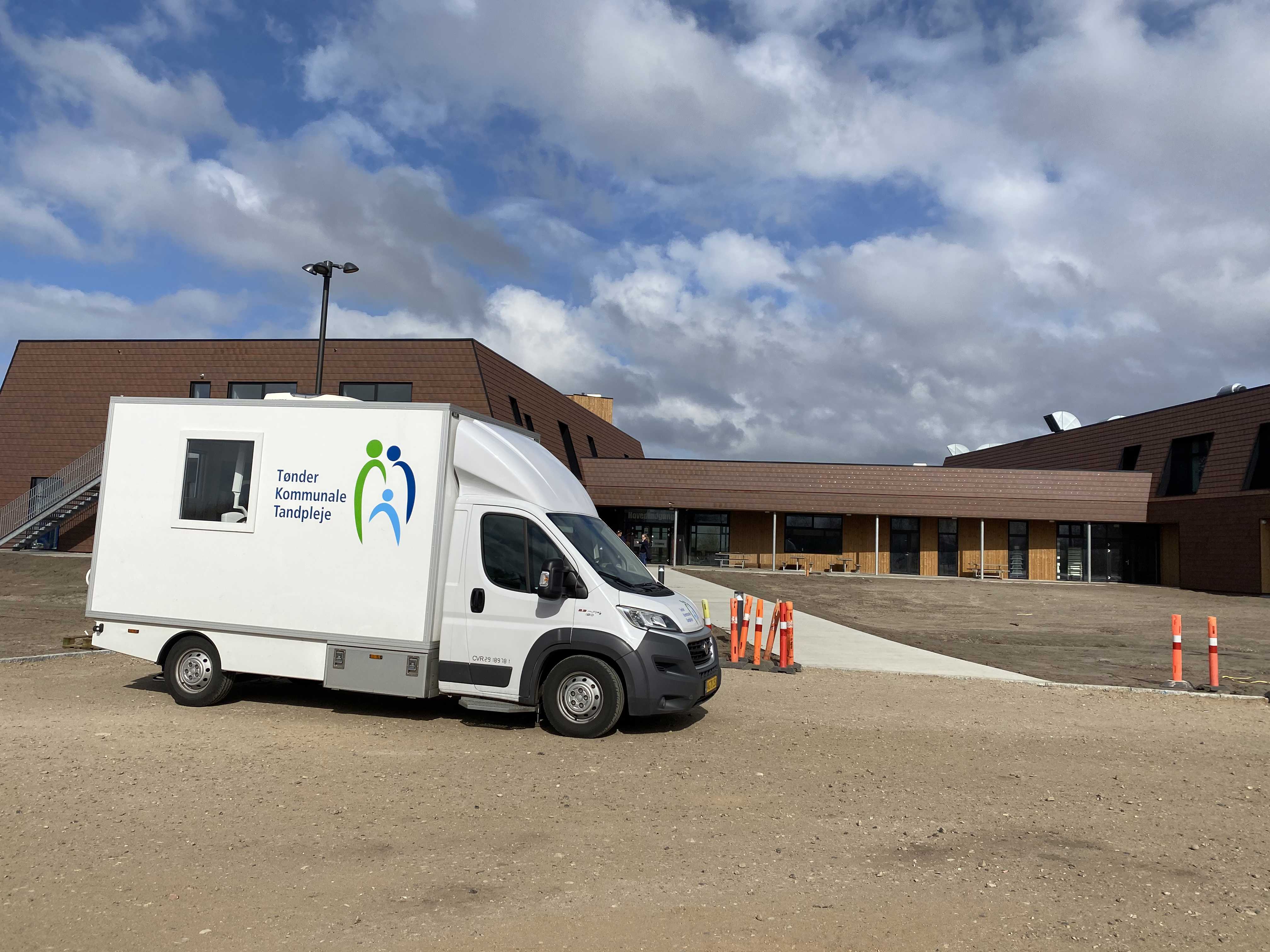 Billede af den mobile klinik