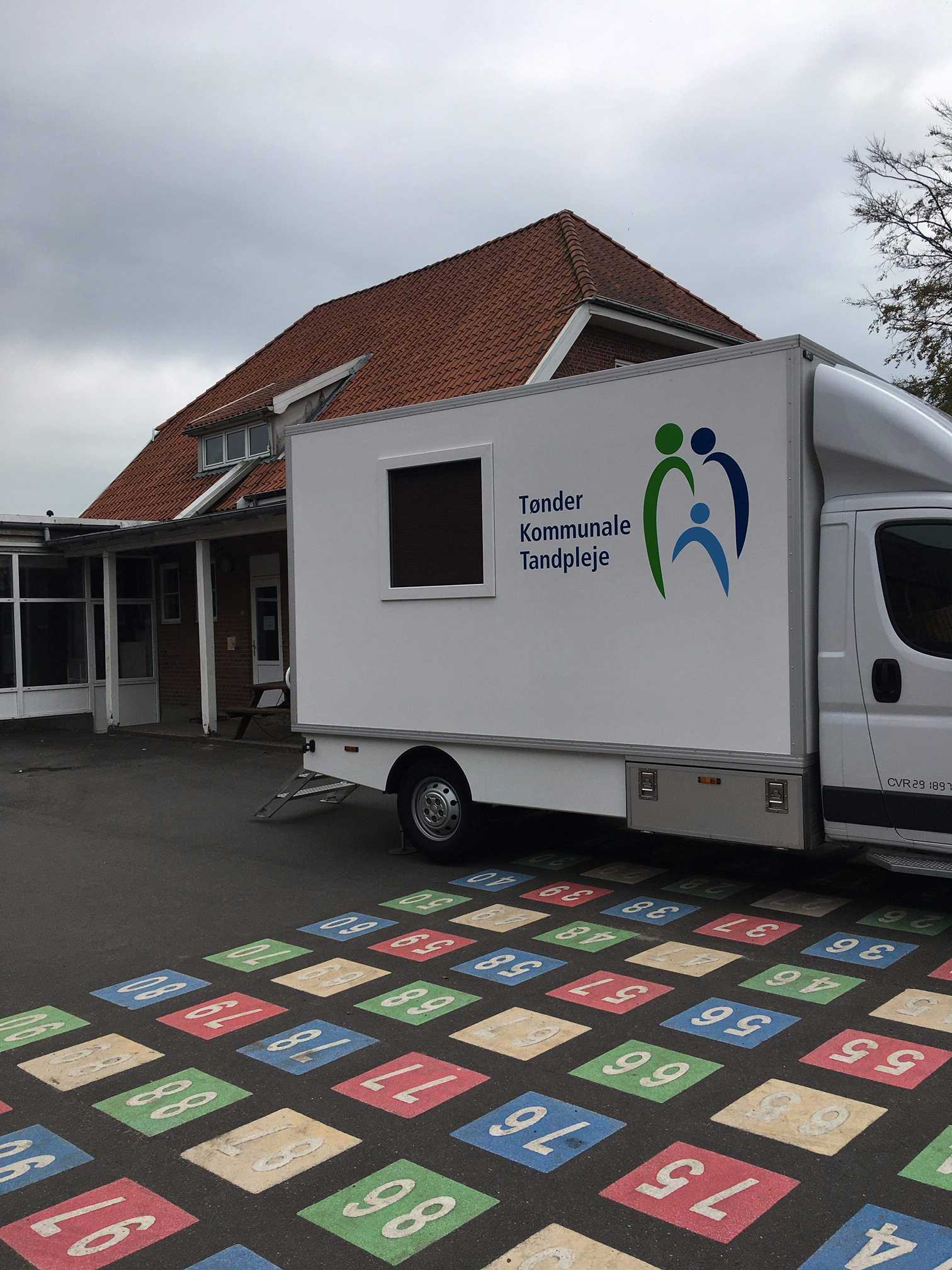 Billede af den mobile klinik