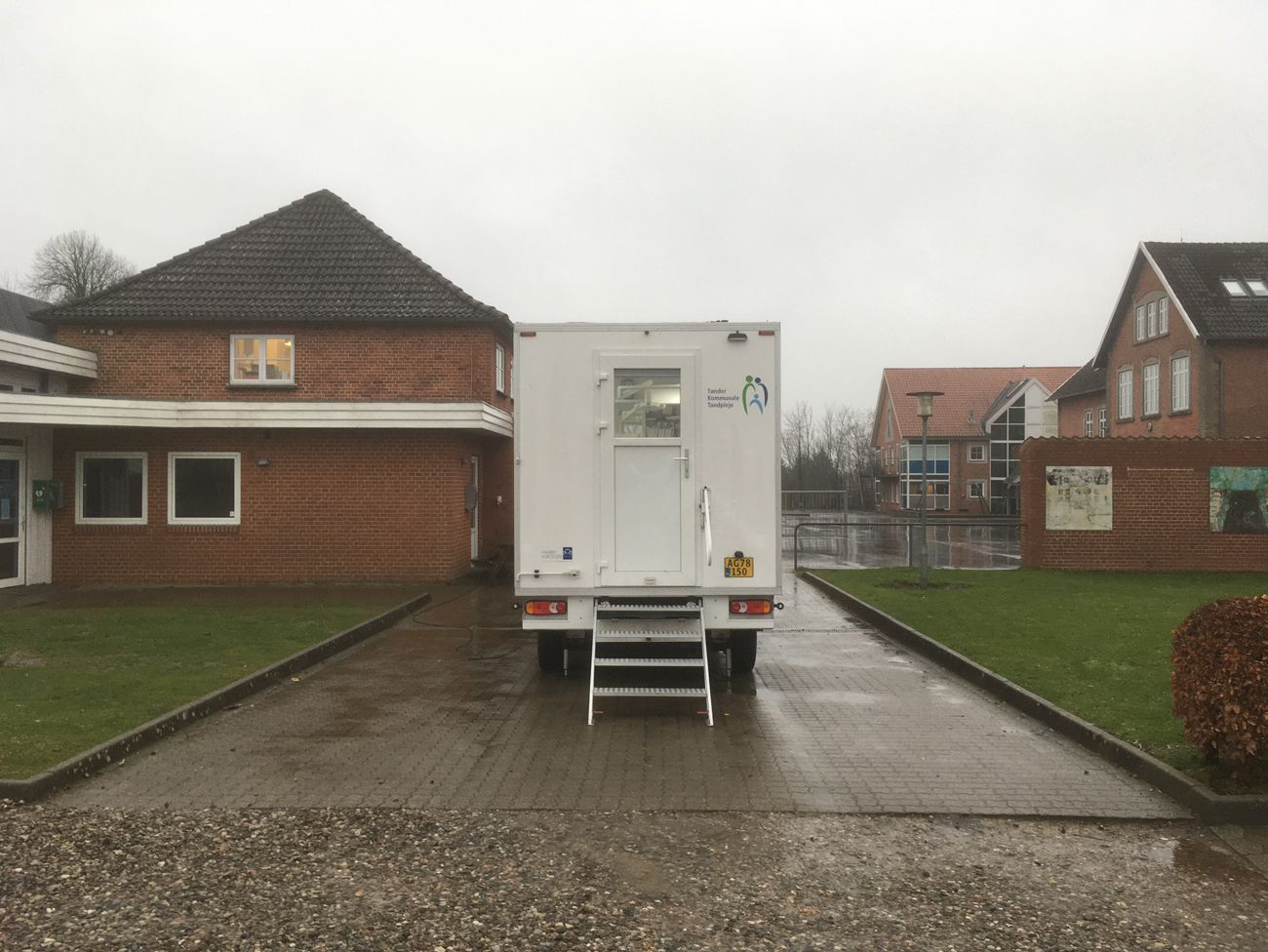 Billede af den mobile klinik