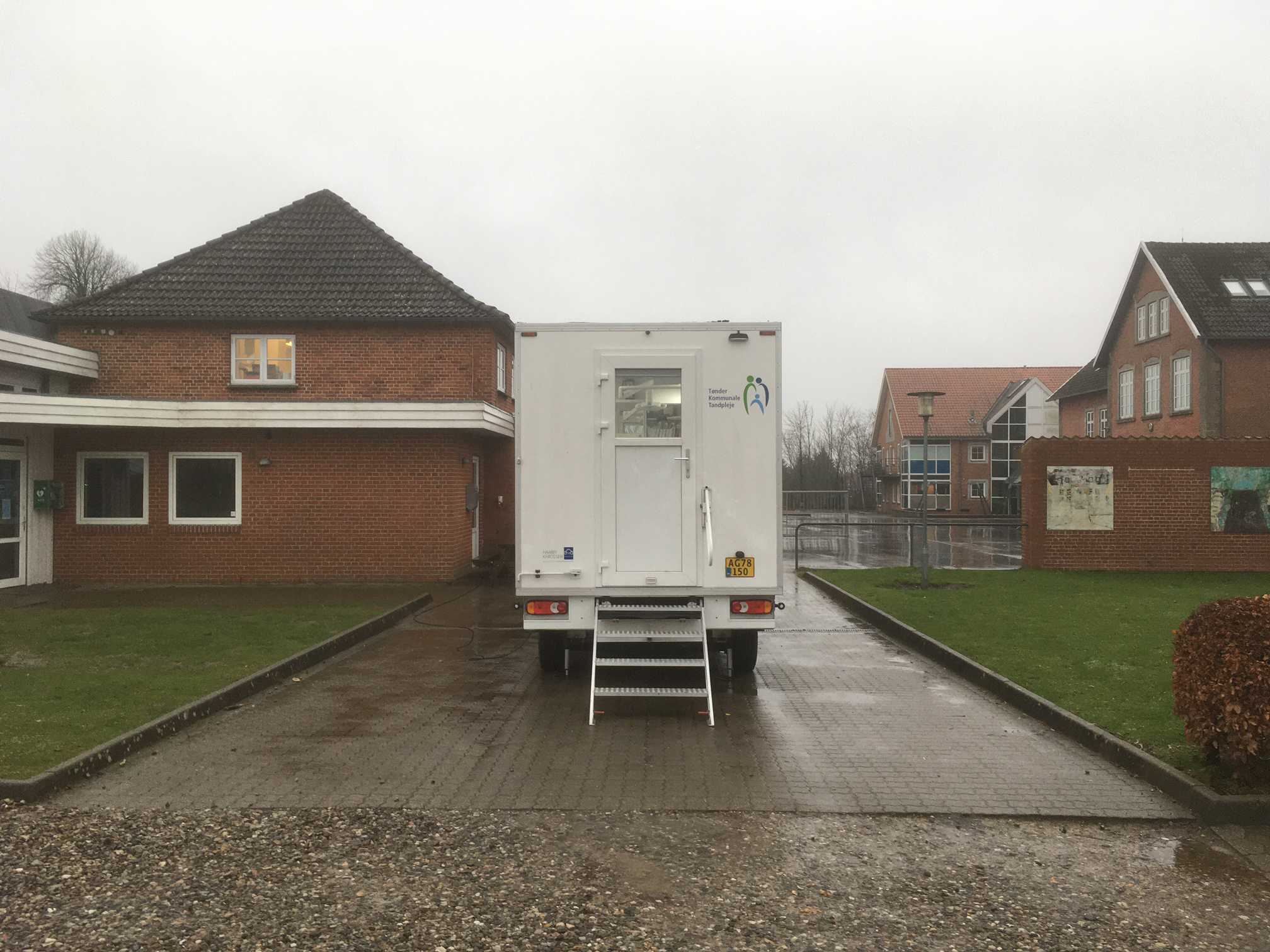 Billede af den mobile klinik