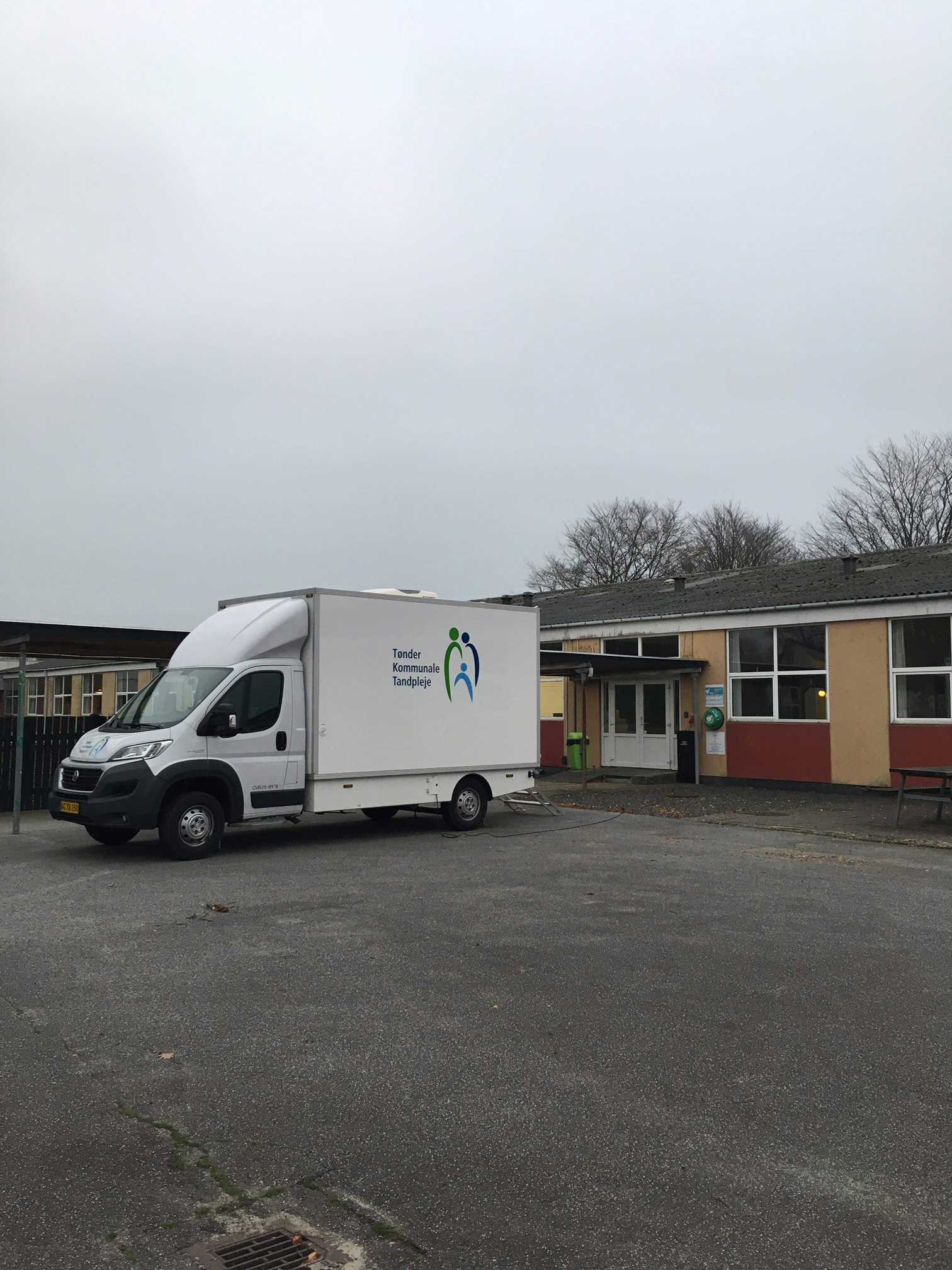 Billede af den mobile klinik