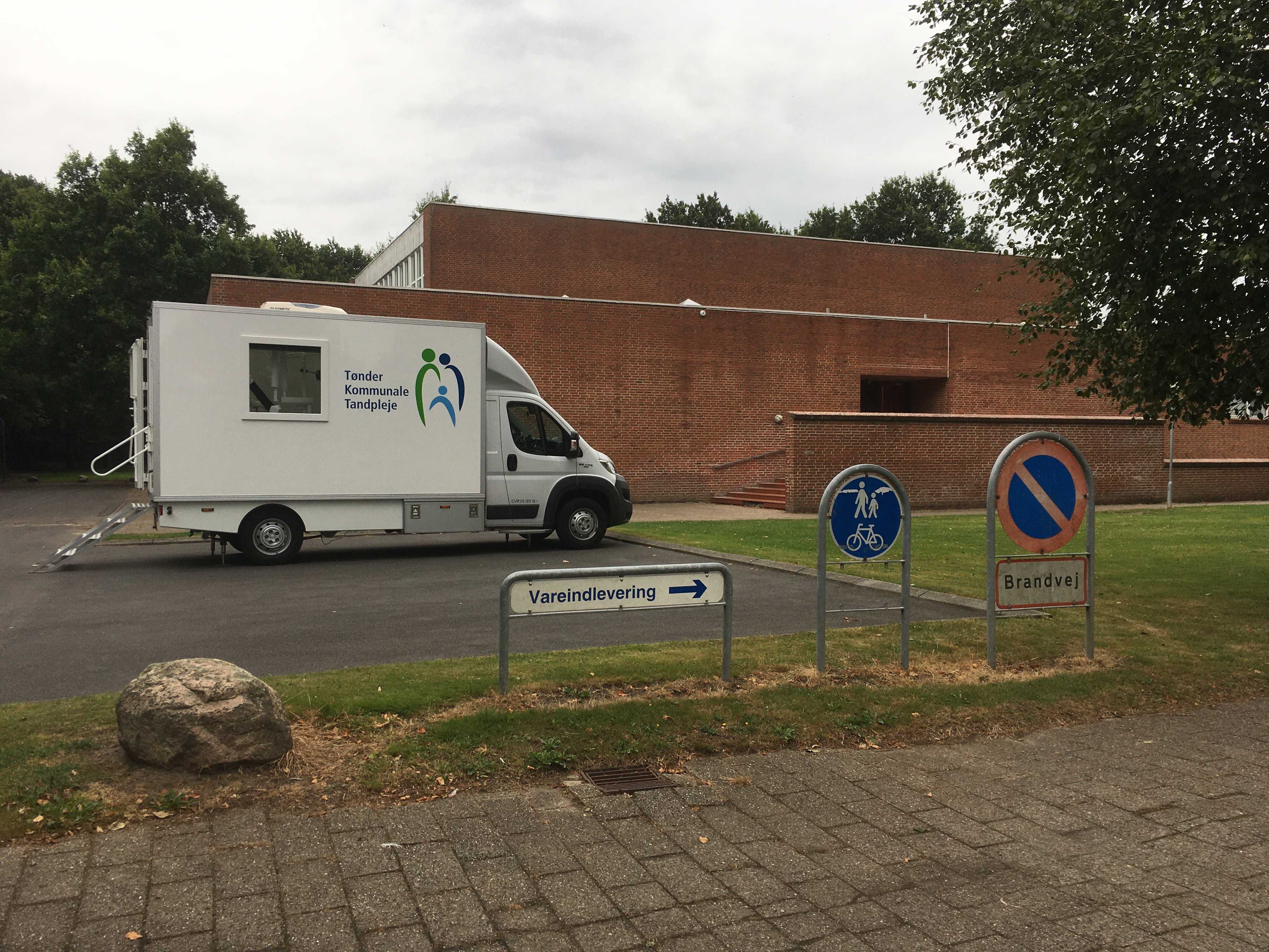 Billede af den mobile klinik
